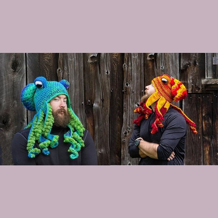 Hot sale 49% OFF – Handmade Octopus Hat(Buy 2 and get free shipping)