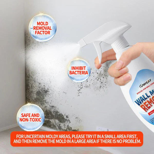✨Lanwexy Mould Removal Spray - Eliminates Stubborn Mould in Minutes, Prevents Regrowth on Tiles & Surfaces 🚿🧼