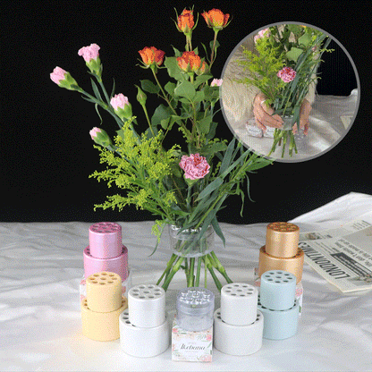 🌸Spiral Ikebana Stem Holder🌿