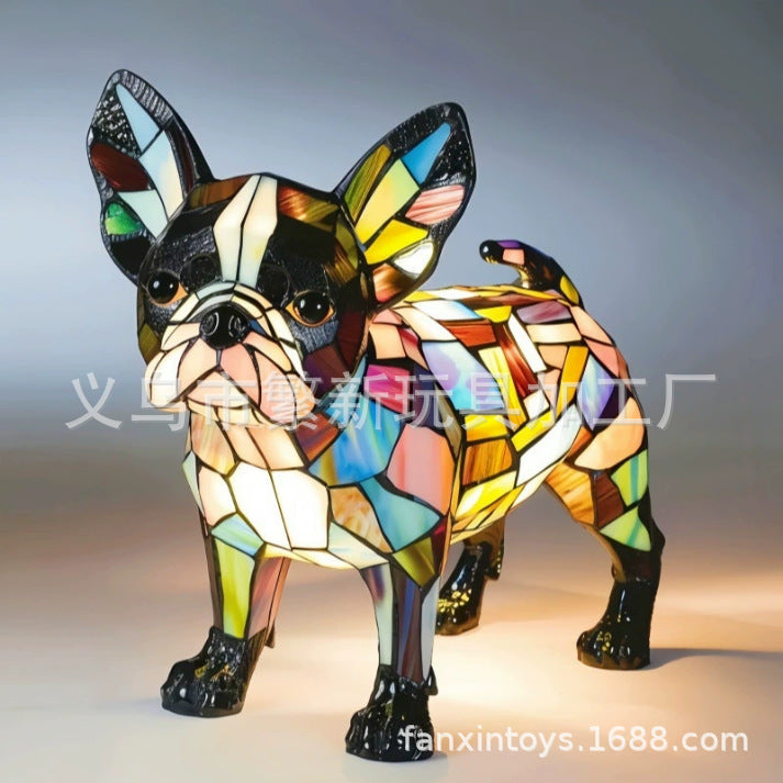 Hot Sale 49% off🔥Stained Glass Plant Series Table Lamp