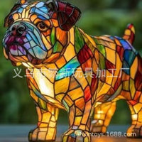 Standing English Bulldog