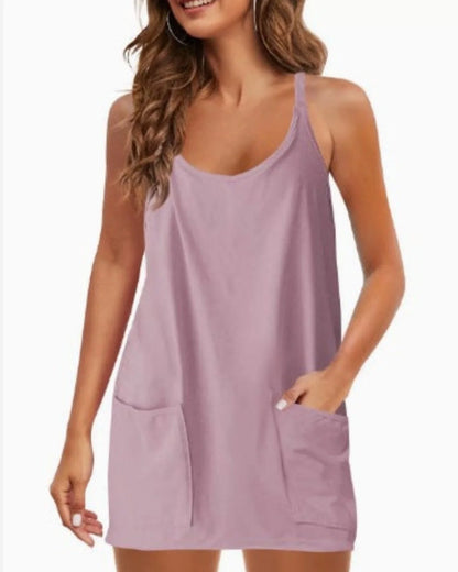 Women's Summer Sleeveless Mini Dress