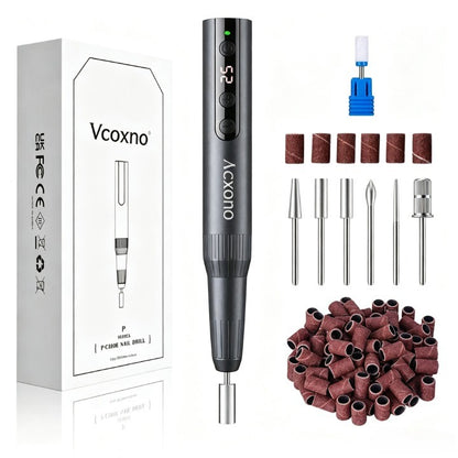 Pen-Shaped Rechargeable Nail Drill