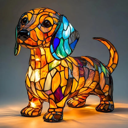 Hot Sale 49% off🔥Stained Glass Plant Series Table Lamp