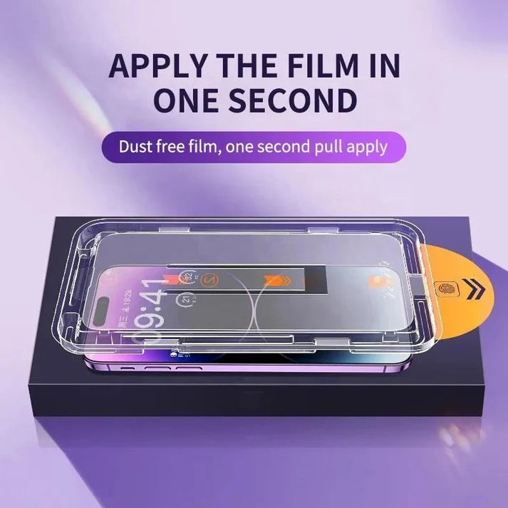 Invisible Artifact Screen Protector -Dust Free Without Bubbles