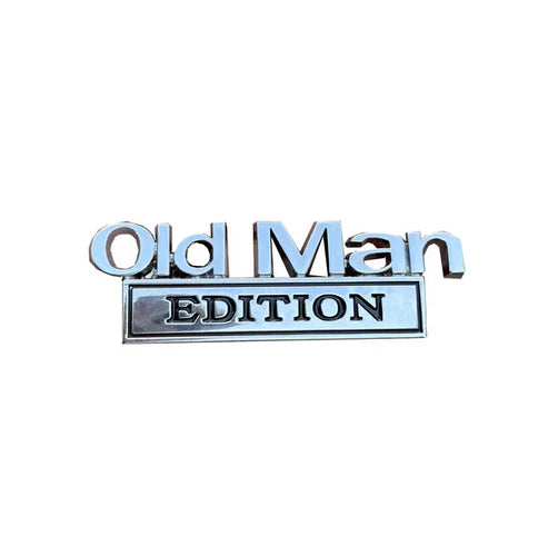 🚗Old Man Edition Car Emblem
