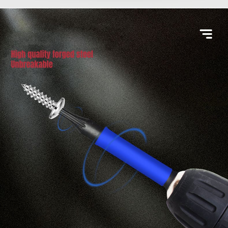 46-Piece Magnetic Nut Driver & Bit Set