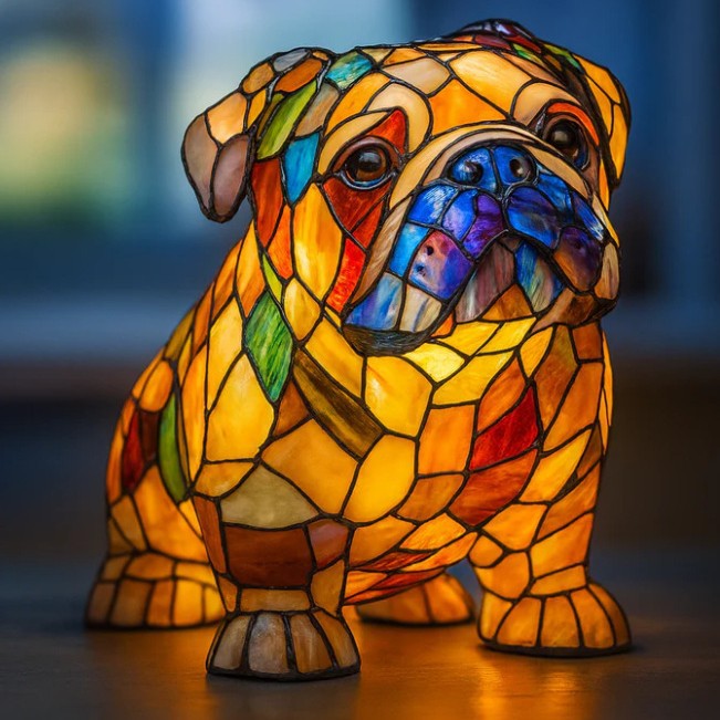 Hot Sale 49% off🔥Stained Glass Plant Series Table Lamp