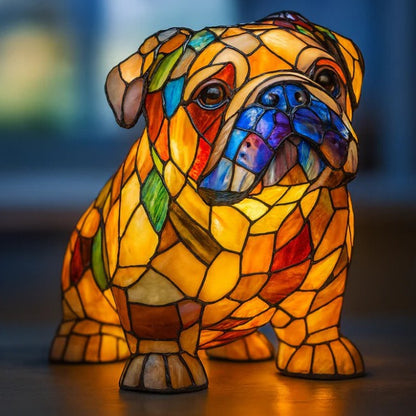 Hot Sale 49% off🔥Stained Glass Plant Series Table Lamp