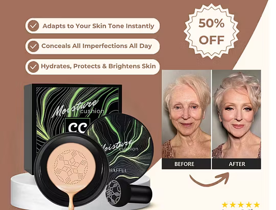 🔥Hot sale🍄 - mushroom head air cushion cc cream foundation