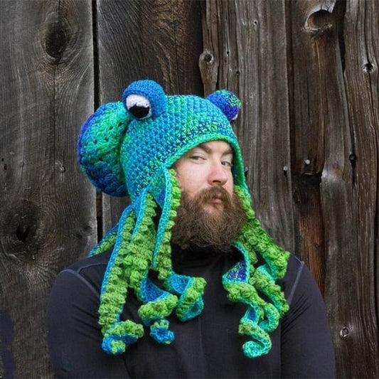 Hot sale 49% OFF – Handmade Octopus Hat（Buy 2 and get free shipping）