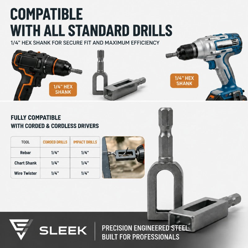 Vcoxno™ — Turn Your Drill Into a Powerhouse for Rock-Solid, Effortless Wire Ties