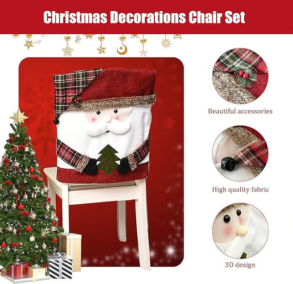 🌲Early Christmas Sale 50% OFF-🎁Cute Christmas Chair Covers 🔥