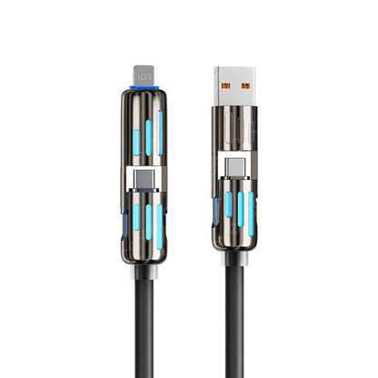 📲4-in-1 USB Charging Cable fast charging MAX 240W⚡