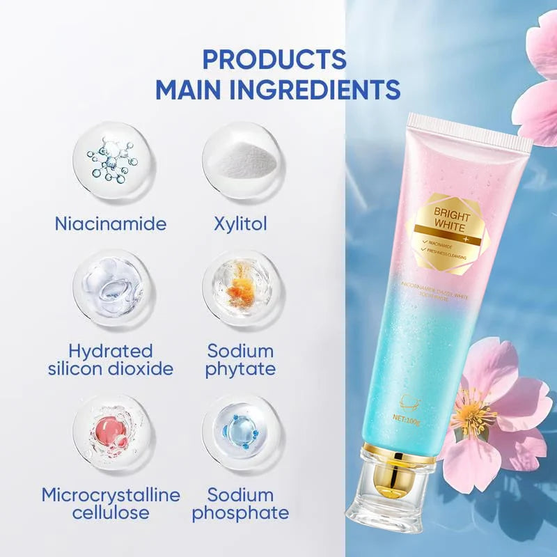 Niacinamide Whitening Toothpaste - For Healthier, Whiter Teeth!
