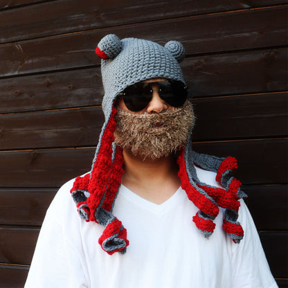 Hot sale 49% OFF – Handmade Octopus Hat（Buy 2 and get free shipping）