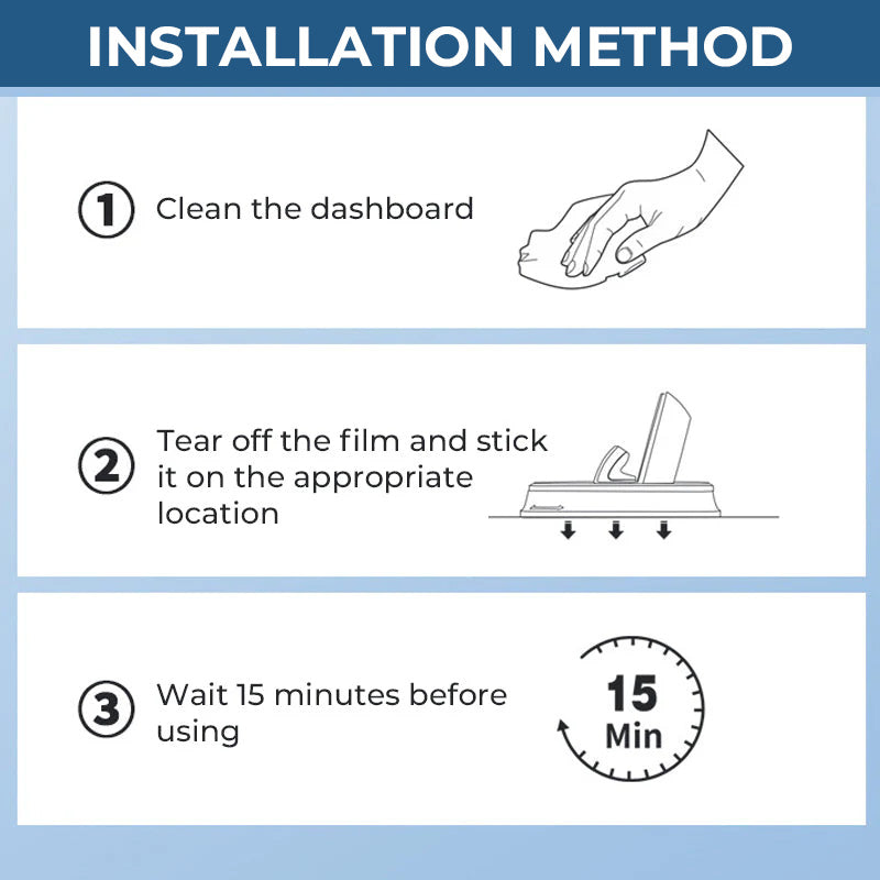 Custom Made Dashboard Navigation Phone Holder