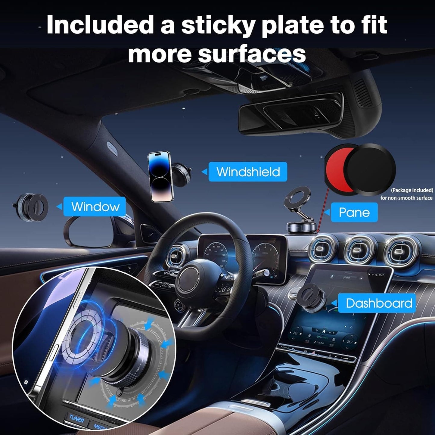 Magnetic Phone Holders for Car