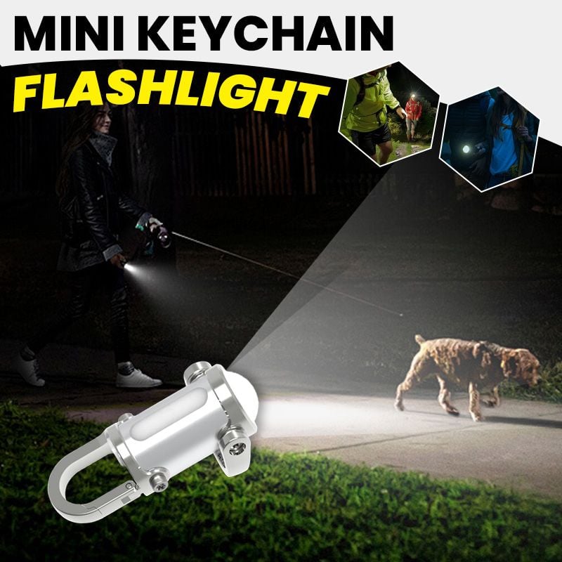 Hot Sale 49% off Super Bright Mini Keychain Flashlight Waterproof