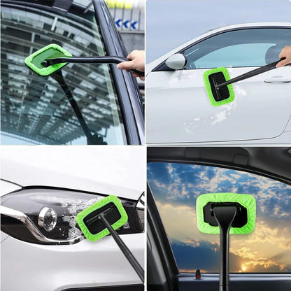 🔥Reusable Microfiber Car Windshield Cleaner Tool