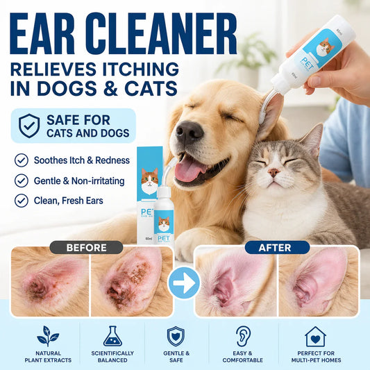 PetEase – Gentle Ear Relief for Dogs & Cats