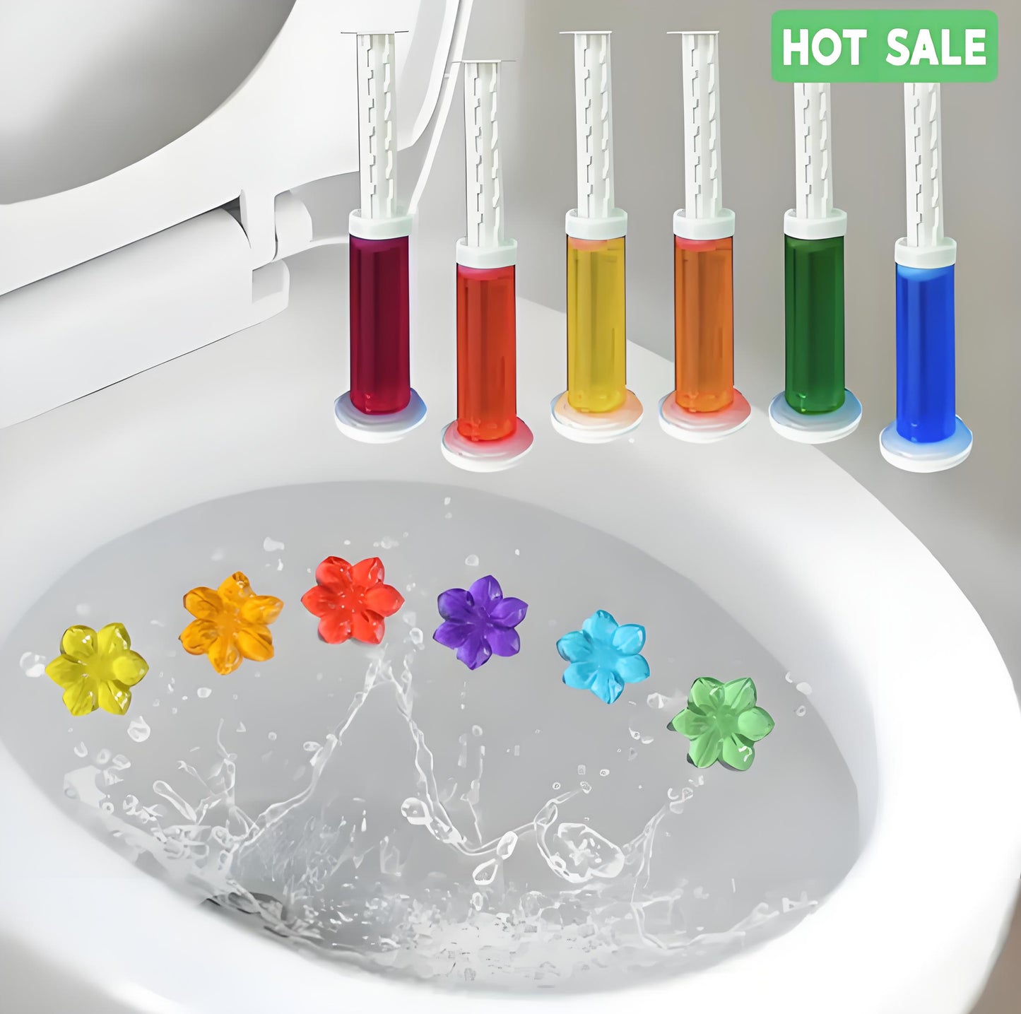 🔥Hot Sale🚽72 Flowers Toilet Cleaner Gel Stamp