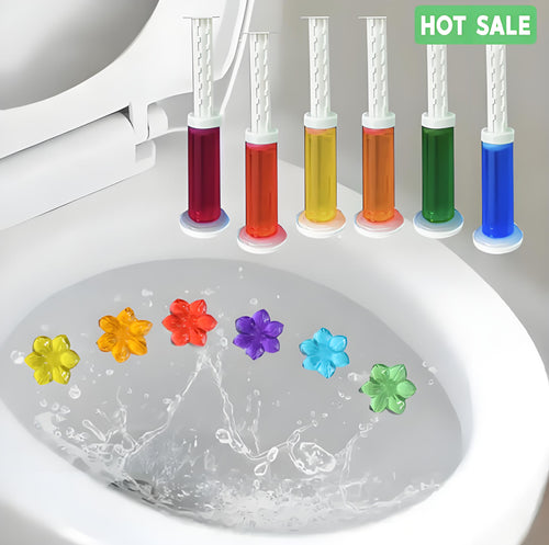 🔥Hot Sale🚽72 Flowers Toilet Cleaner Gel Stamp