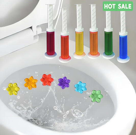 🔥Hot Sale🚽72 Flowers Toilet Cleaner Gel Stamp