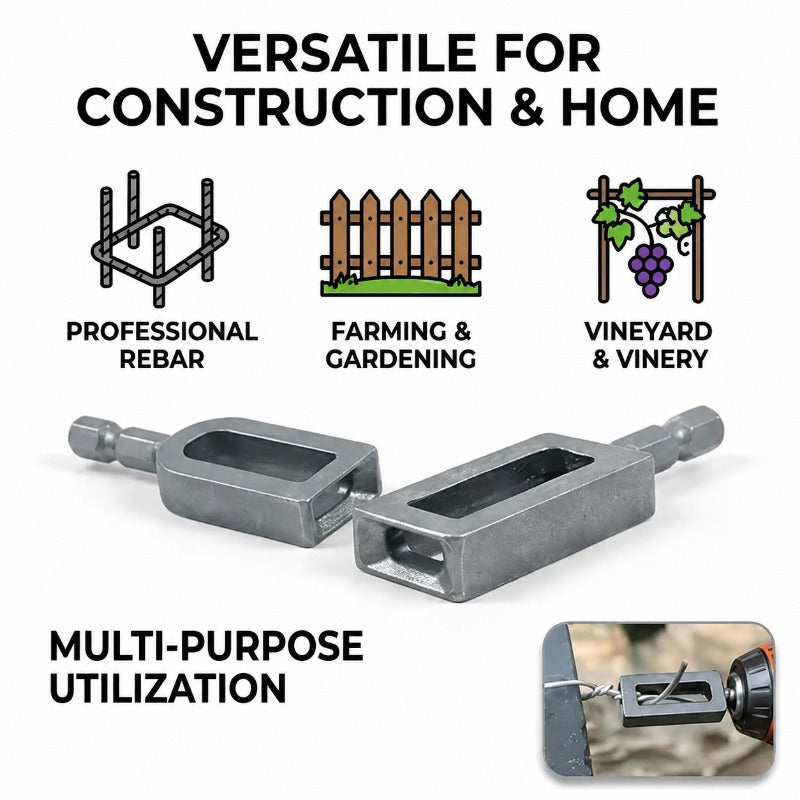 Vcoxno™ — Turn Your Drill Into a Powerhouse for Rock-Solid, Effortless Wire Ties