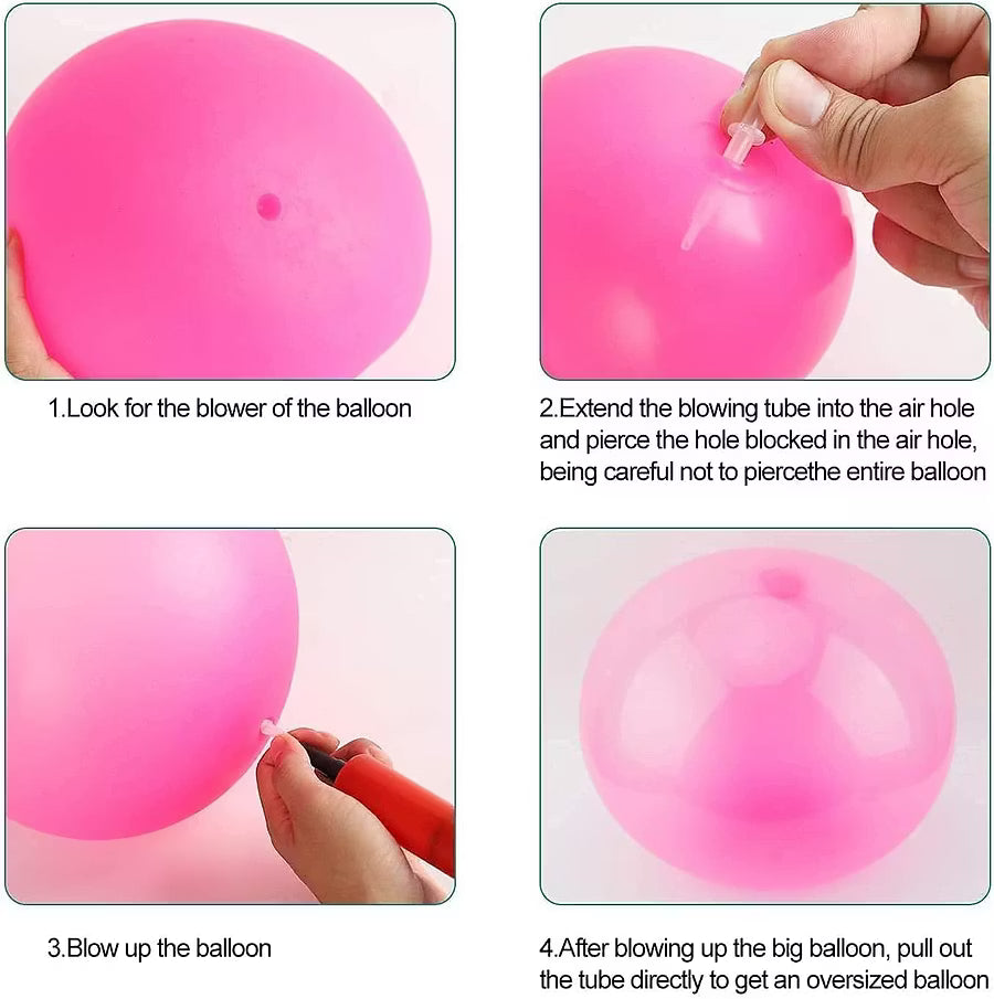 ❤️Summer Sale🔥Blow Up Round Balls Water Filled Bubble Balls