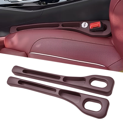 Dual-Slot Car Seat Gap Filler Organizer