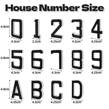 🏡 Upgrade Your Home's Curb Appeal – 50% OFF  ✨ Modern LED House Number Light