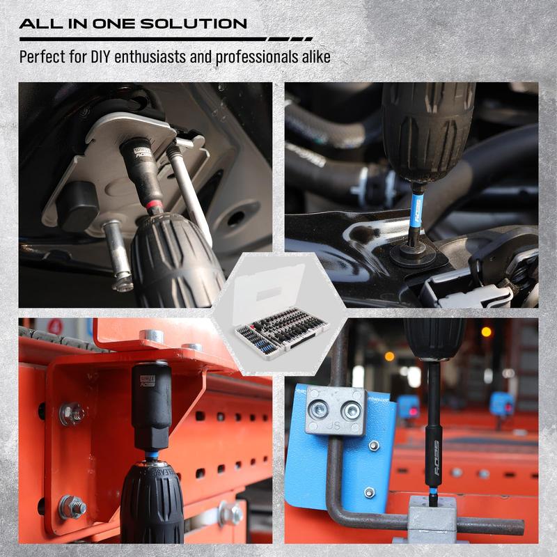 46-Piece Magnetic Nut Driver & Bit Set