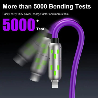 📲4-in-1 USB Charging Cable fast charging MAX 240W⚡