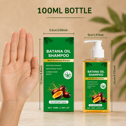 Batana Oil Shampoo with Rosemary Extract - 100ml / Buy 1 bottle