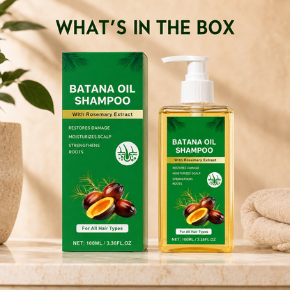 Batana Oil Shampoo with Rosemary Extract - 100ml / Buy 1 bottle