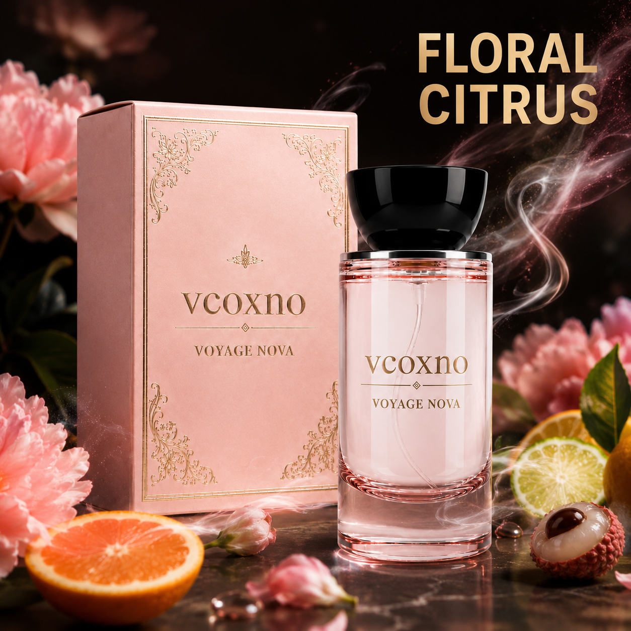 Lychee Rose Floral Gourmand Parfum