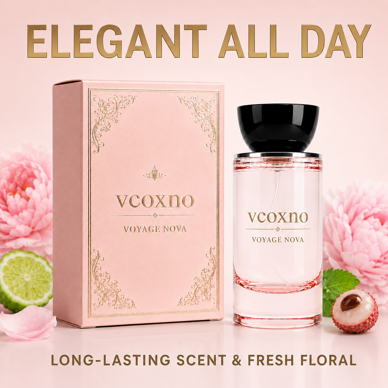 Lychee Rose Floral Gourmand Parfum