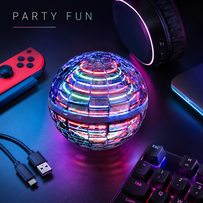 The Original Fly Orb Hover Ball Color-Changing Led Lights Flying Ball