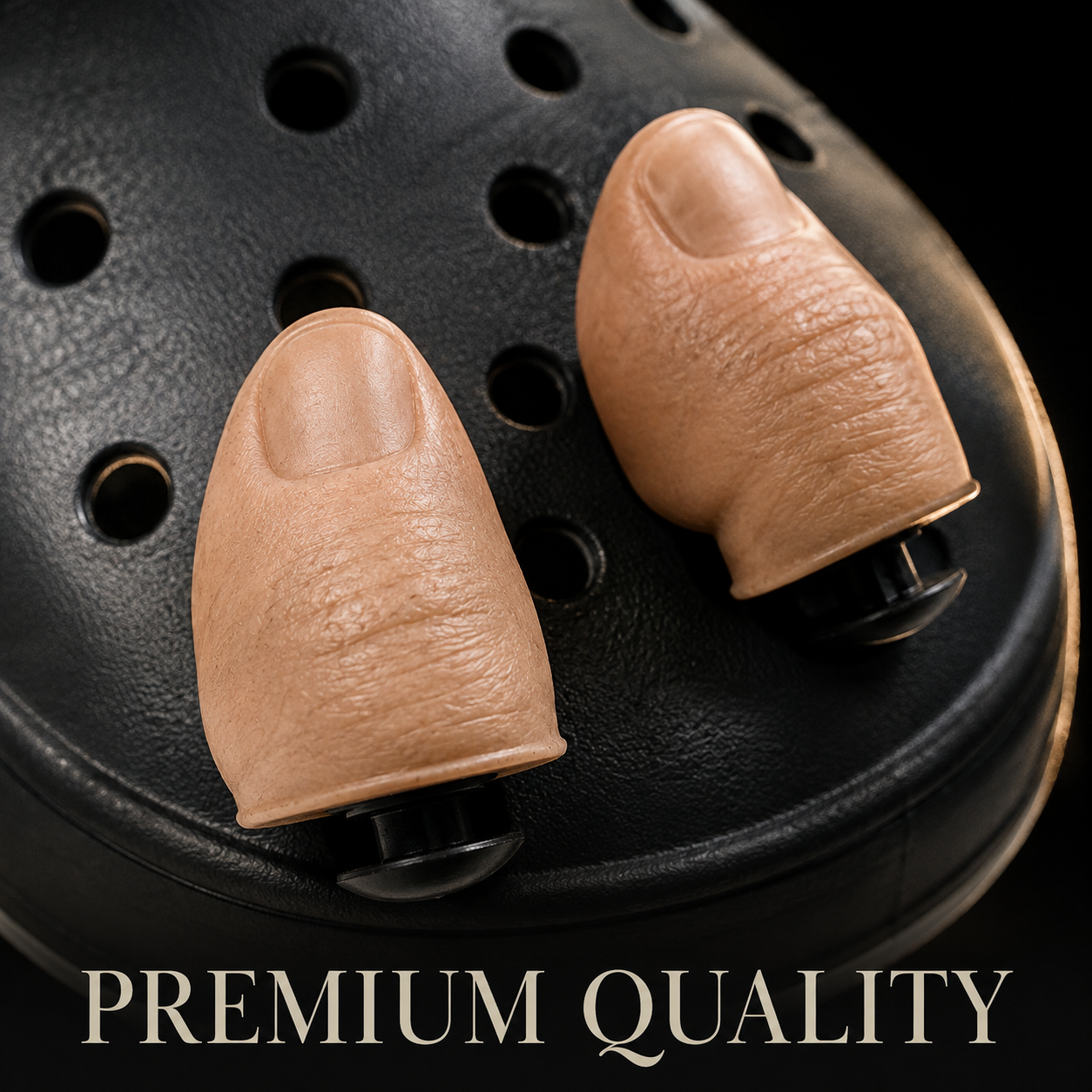 Vcoxno™  Funny Big Toe Shoe Charms – The Hilarious Croc Accessory You Didn't Know You Needed