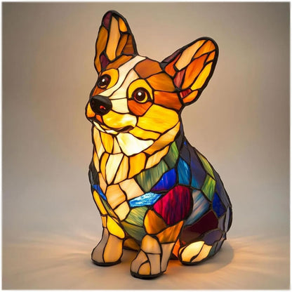 Hot Sale 49% off🔥Stained Glass Plant Series Table Lamp