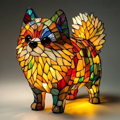 Hot Sale 49% off🔥Stained Glass Plant Series Table Lamp