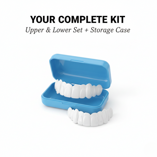 The AuraSmile Veneers - Perfect Smile in 5 Minutes, Dentist-Free Results, and Confidence Boost + 50% OFF