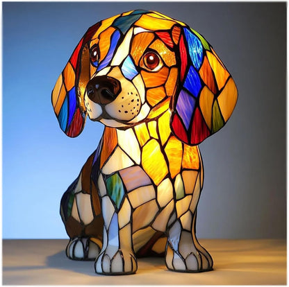 Hot Sale 49% off🔥Stained Glass Plant Series Table Lamp