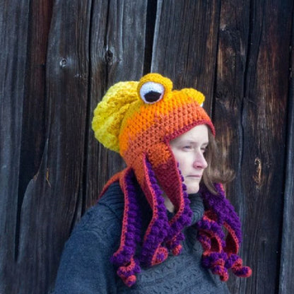 Hot sale 49% OFF – Handmade Octopus Hat（Buy 2 and get free shipping）