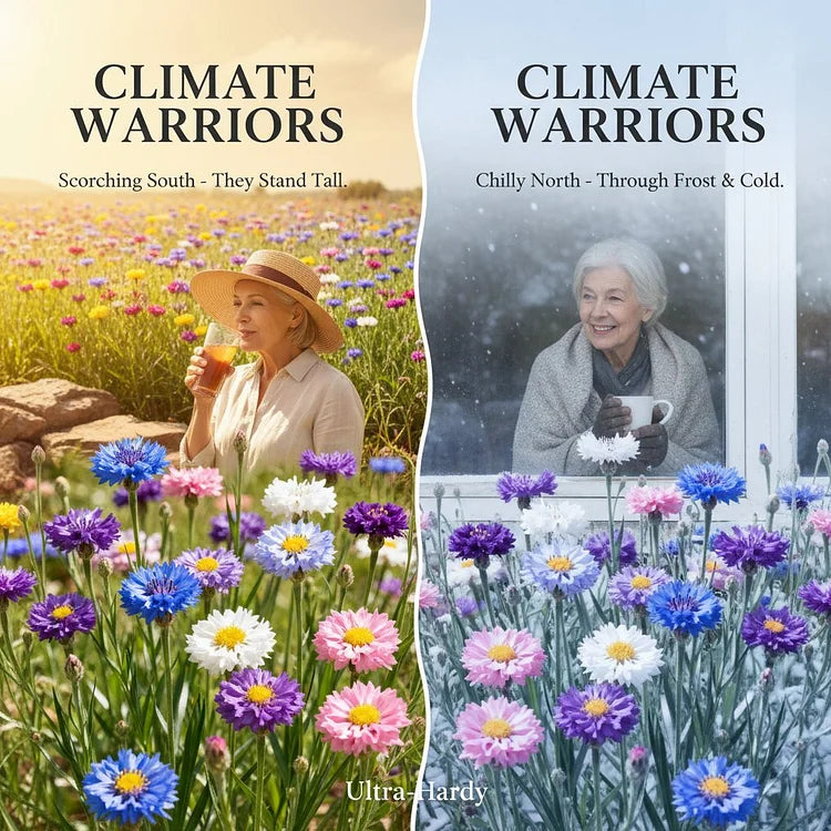🌱Premium-Kornblumensamen – Die „unaufhaltsame“ Wildblume, die überall wächst