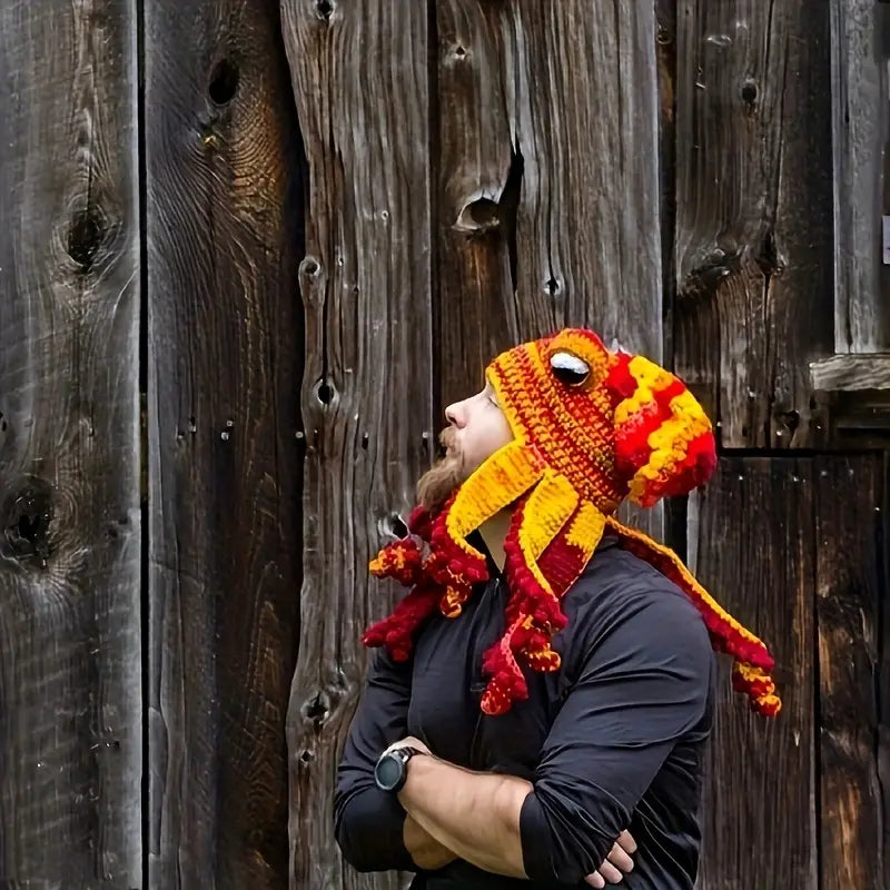 Hot sale 49% OFF – Handmade Octopus Hat（Buy 2 and get free shipping）