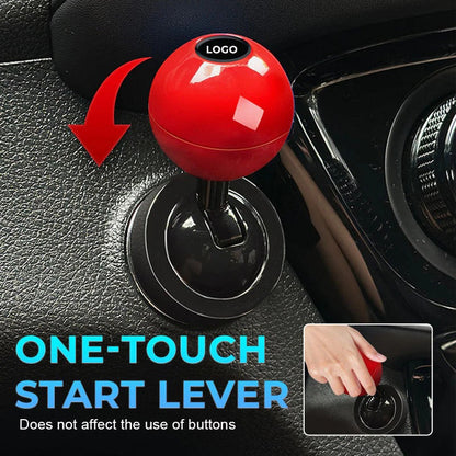 Universal One-Button Start Car Shift Knob