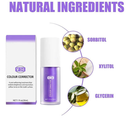 1+1 FREE I V34 Colour Corrector | Feel more confident with a fresh, radiant smile that lasts