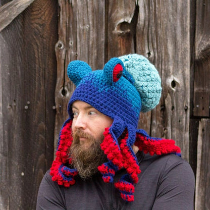 Hot sale 49% OFF – Handmade Octopus Hat（Buy 2 and get free shipping）